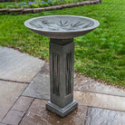 Sagano Birdbath in Alpine Stone finish