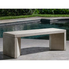 Flatiron Bench in Greystone finish