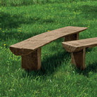 Large Bois Bench in Brownstone finish