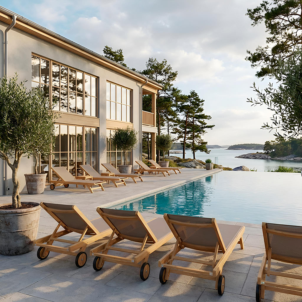 Avalon Sunlounger with Sling additional view