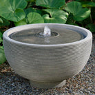 Longitude Fountain outdoor fountain in Alpine Stone