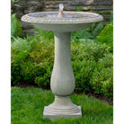 Soane Fountain outdoor fountain in Alpine Stone