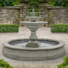 Savannah Estate Fountain outdoor fountain in Alpine Stone