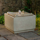Parallax Fountain outdoor fountain in Greystone