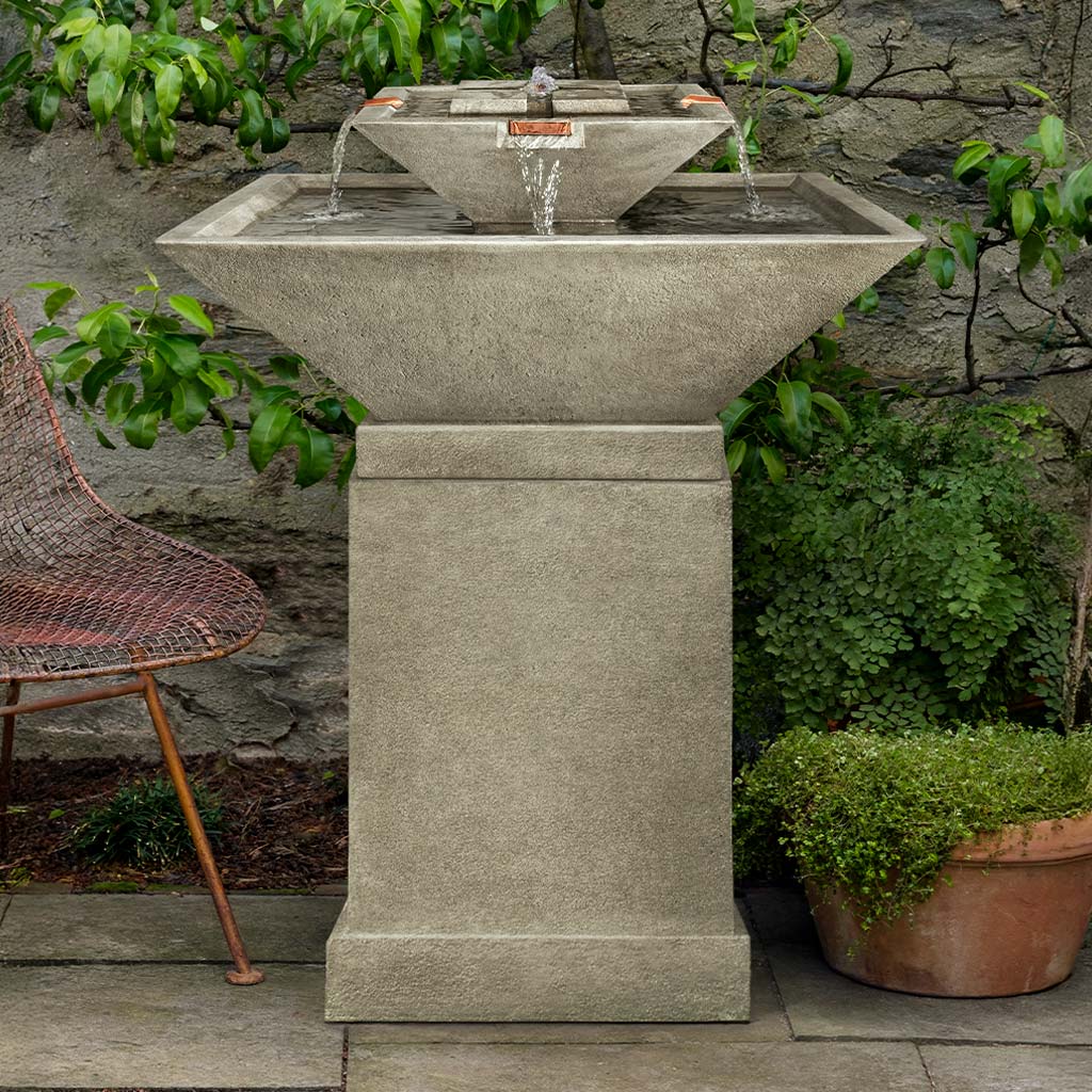 Square Two Fountain outdoor water feature
