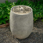 Bebel Hydrangea Fountain, Tall outdoor water feature