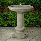 Aventine Classic Garden Fountain in Greystone finish by Campania