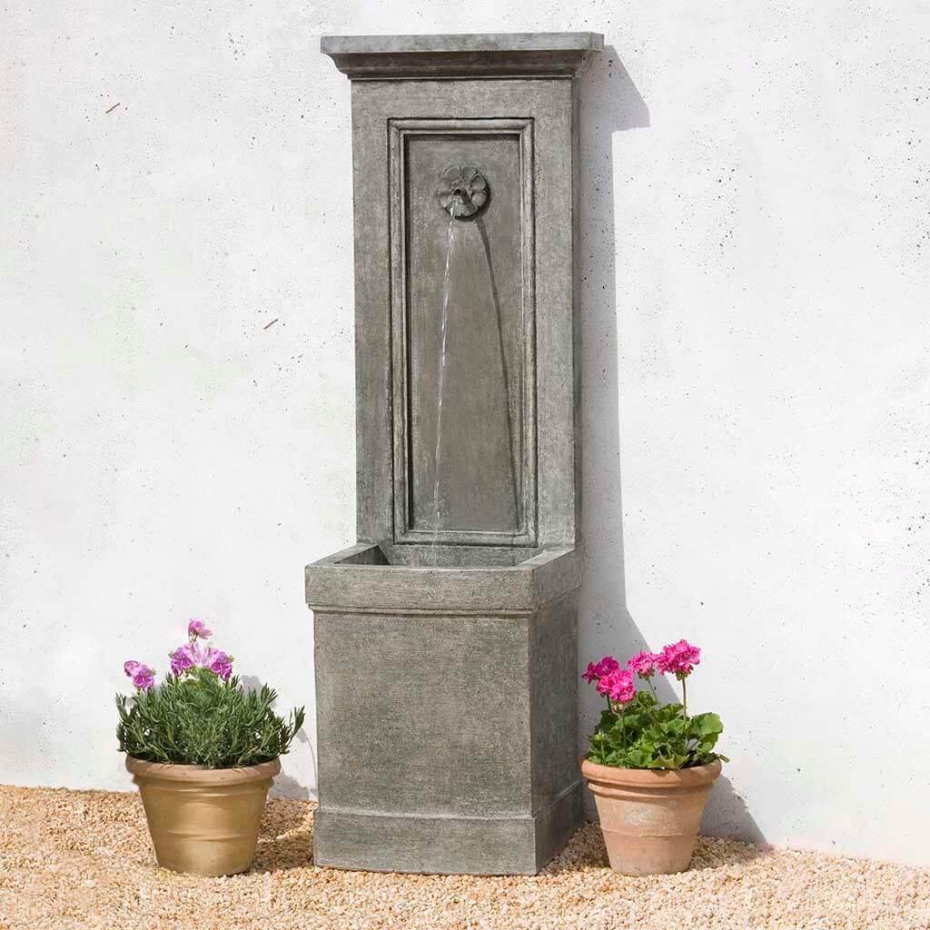 Auberge Courtyard Fountain in Alpine Stone finish