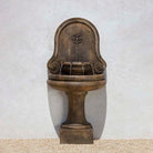 Valencia Fountain outdoor garden fountain in Pietra Nuova finish