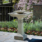 Portwenn Fountain outdoor garden fountain in Verde finish