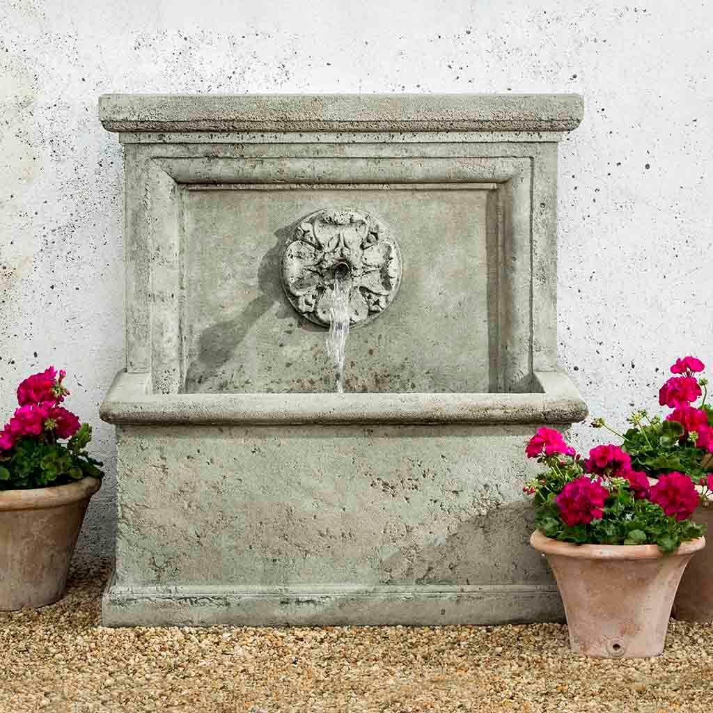 St Aubin Courtyard Fountain in Alpine Stone finish