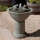 Passaros II Bird Garden Fountain in Alpine Stone finish