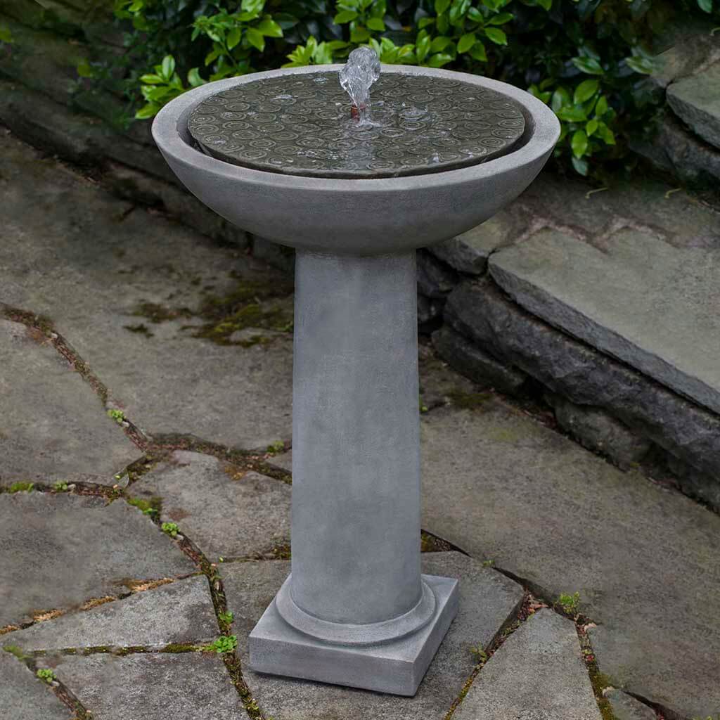 Cirrus Birdbath Fountain outdoor fountain