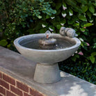Paradiso Tabletop Fountain in Greystone finish