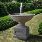 Condotti Fountain outdoor garden fountain in Alpine Stone finish
