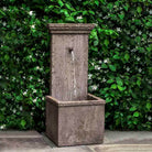 Marais Wall Fountain outdoor fountain in Aged Limestone