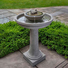Dolce Nido Garden Fountain in Alpine Stone finish by Campania