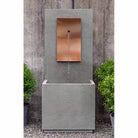 MC-1 Fountain - Copper Face outdoor fountain in Alpine Stone