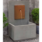 MC-2 Fountain - Corten Steel Face outdoor water feature