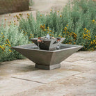 Facet Fountain, Small outdoor fountain