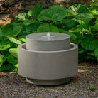 Millstone Modern Rustic Fountain in Greystone finish