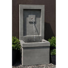 Brentwood Fountain outdoor garden fountain in Greystone finish
