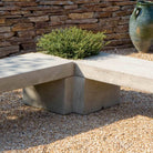 Modular Corner Planter in Verde finish